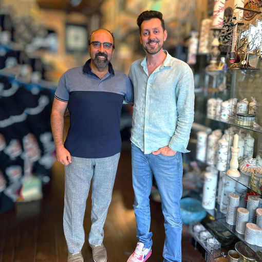 Max Amini Omid sayareh with artist music Iranian American composer