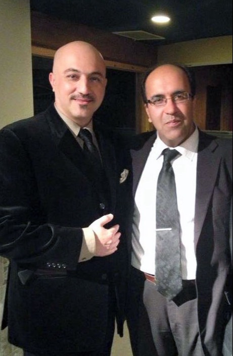 Houman Khalatbari santour omid sayareh with artist music Iranian American composer