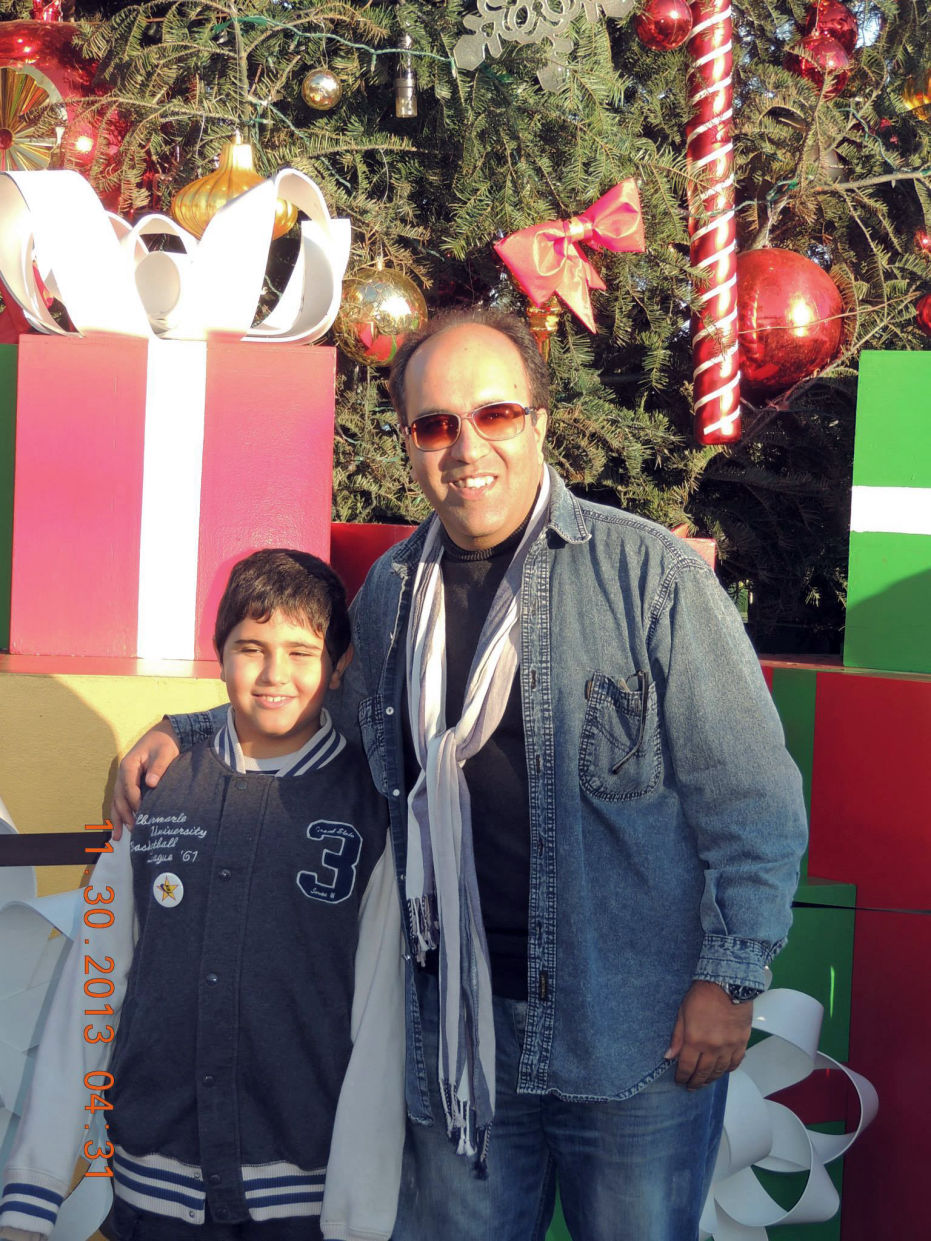 Omid Sayareh Iranian American Music Composed and Santour Player with Shahrokh singer