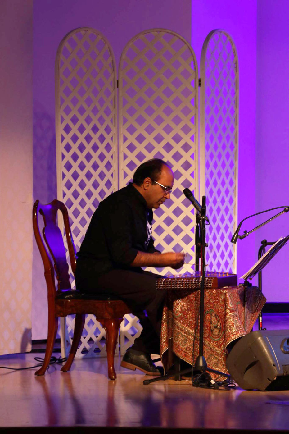 Omid Sayareh Iranian American Music Composed and Santour Player with Parviz Meshkatian