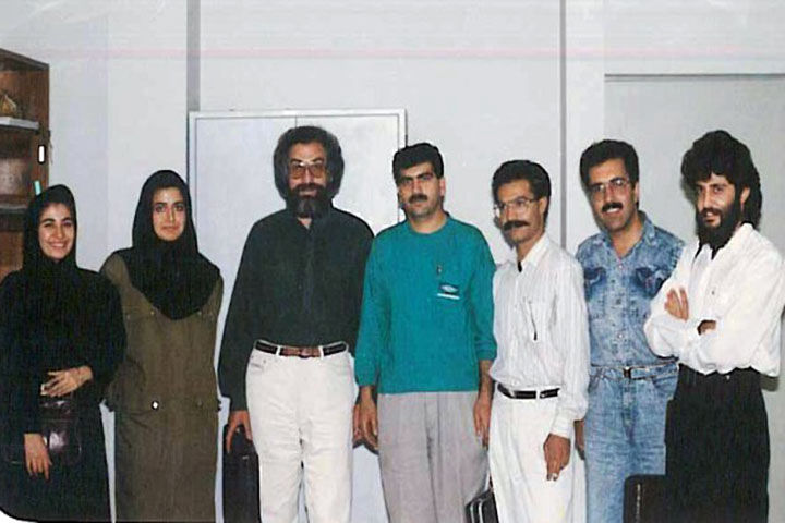 Omid Sayareh Iranian American Music Composed and Santour Player With Reza Yazdani and Nima Raziani, Studio Saba, 1999