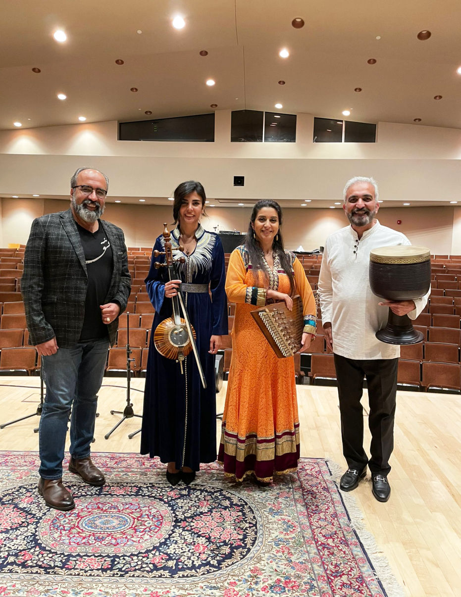 Omid Sayareh Iranian American Music Composed and Santour Player With Saman Ehteshami - 2012