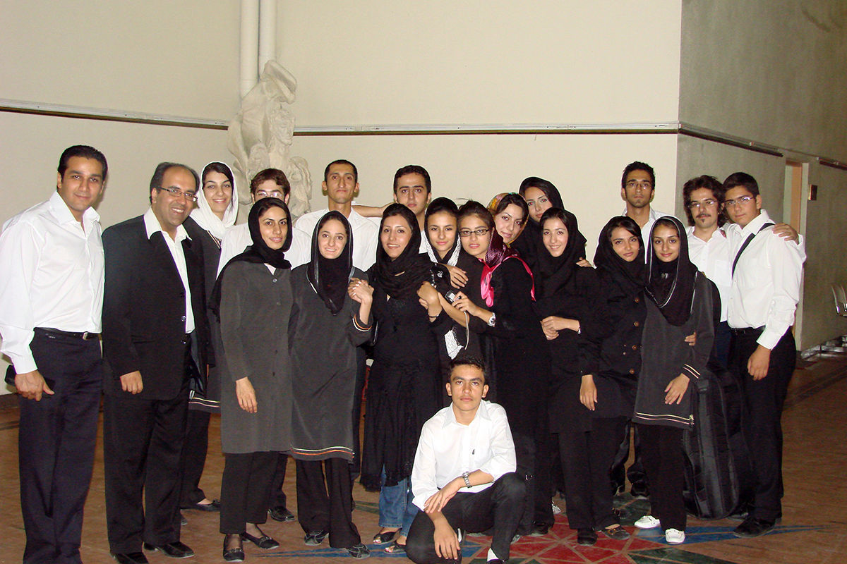 Omid Sayareh Iranian American Music Composed and Santour Player with Parviz Meshkatian