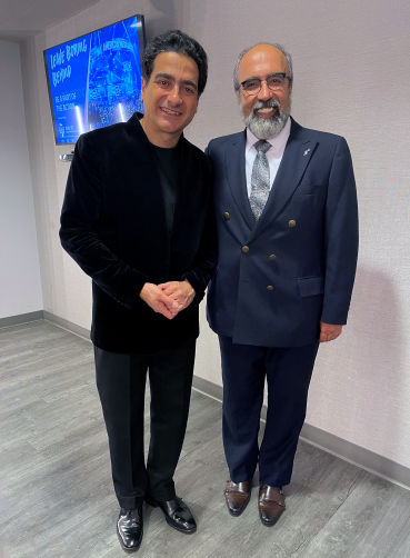 Homayoun Shajarian Omid Sayareh with artist music Iranian American composer sirus alvand سیروس الوند