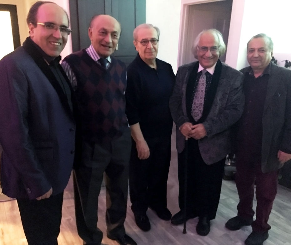 Omid Sayareh Iranian American Music Composed and Santour Player with Rahim Shahryari