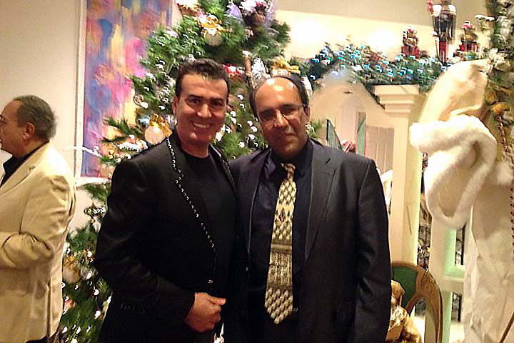 Omid Sayareh Iranian American Music Composed and Santour Player with Rahim Shahryari