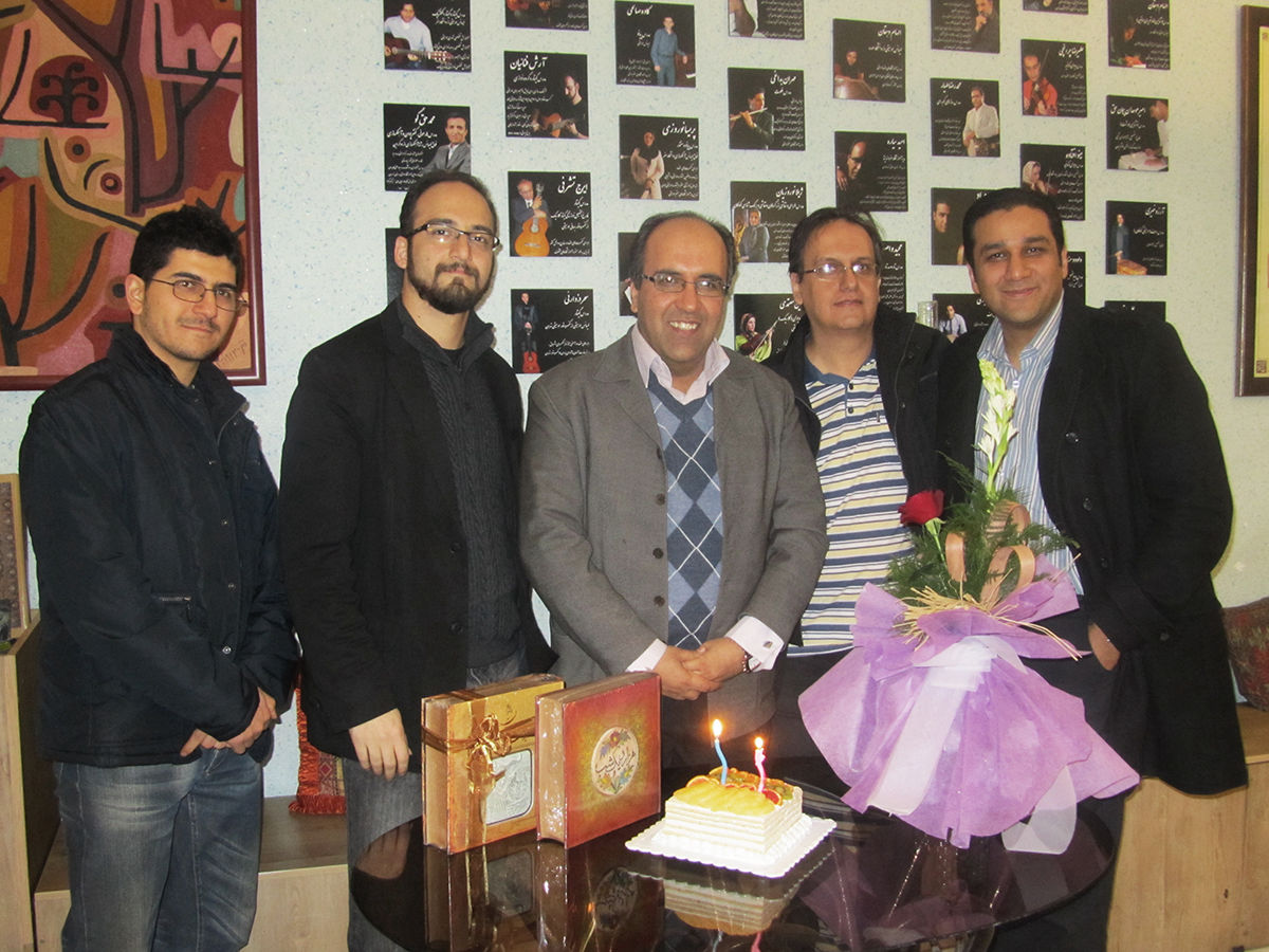 Omid Sayareh Iranian American Music Composed and Santour Player with Parviz Meshkatian