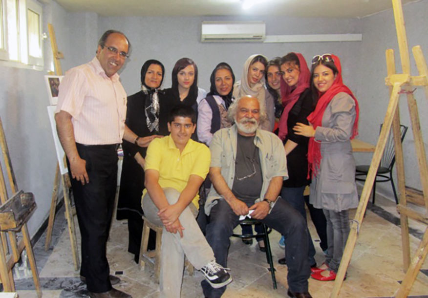 Omid Sayareh Iranian American Music Composed and Santour Player with Parviz Meshkatian