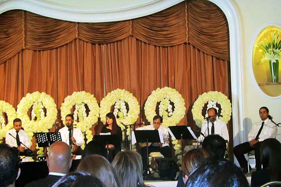 Omid Sayareh Iranian American Music Composed and Santour Player with Parviz Meshkatian