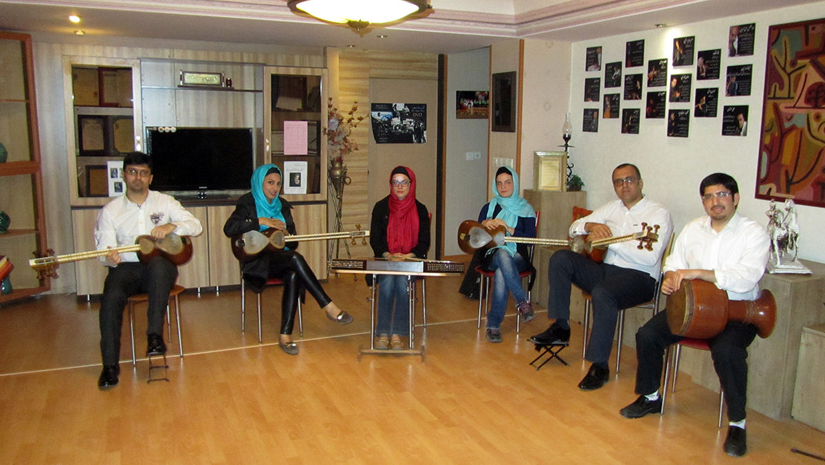 Omid Sayareh Iranian American Music Composed and Santour Player with Parviz Meshkatian