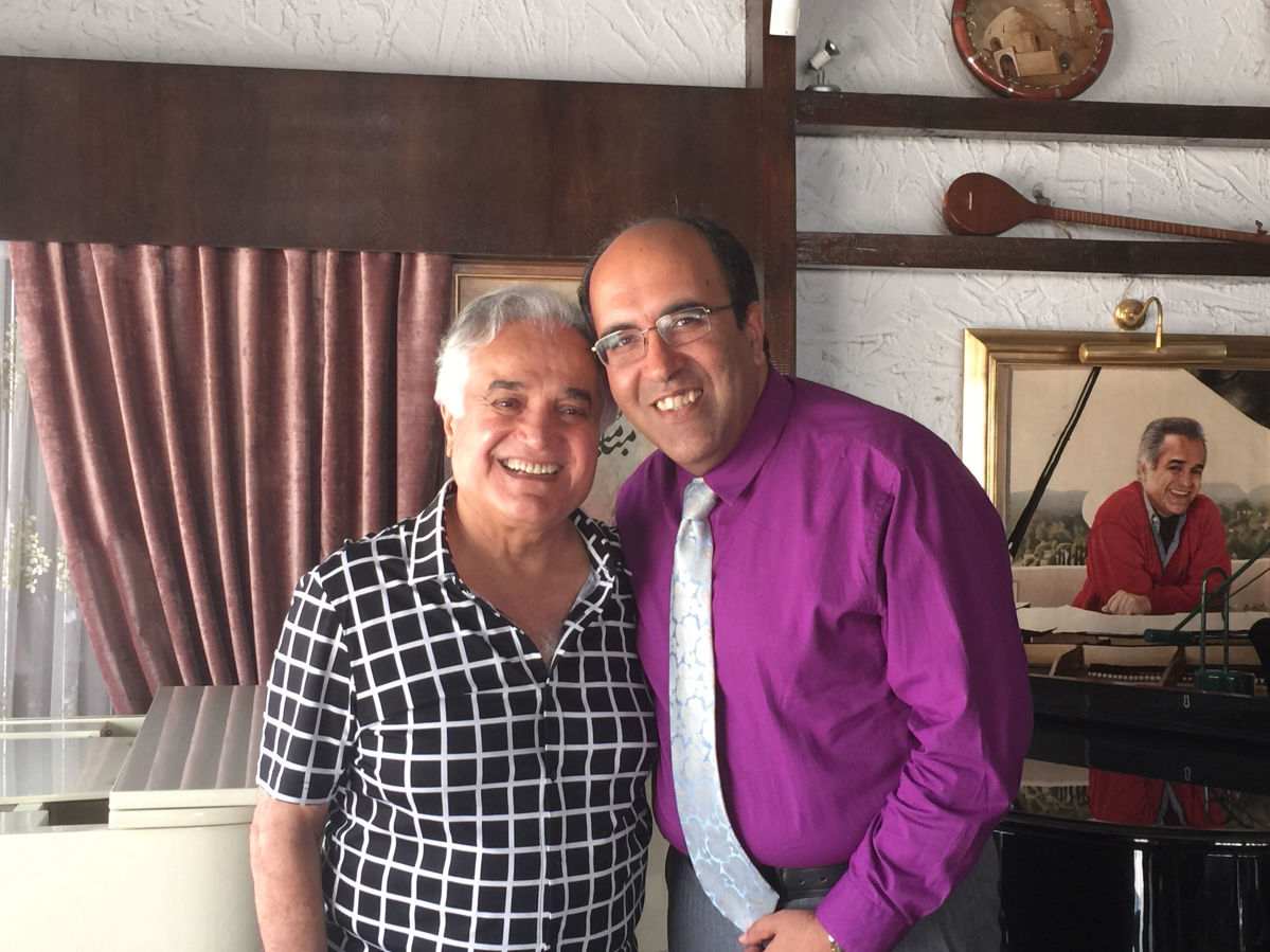 Omid Sayareh American Iranian music Composer and Santour Player in Los Angeles with moein, zoland