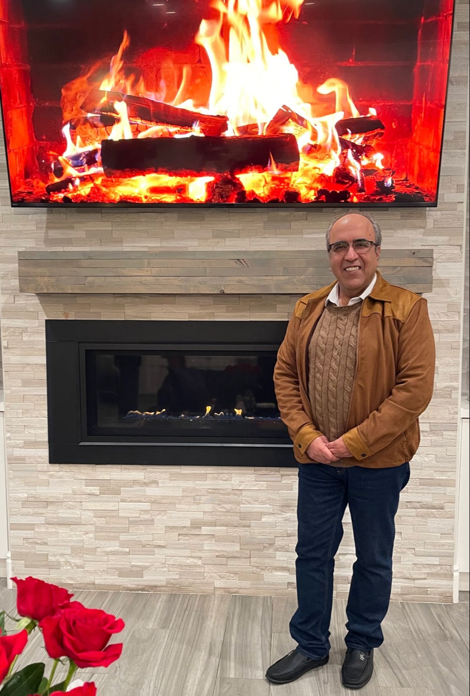 Omid Sayareh Iranian American Music Composed and Santour Player With Maestro Anoushirvan Rohani, Peacock Theater, 2023