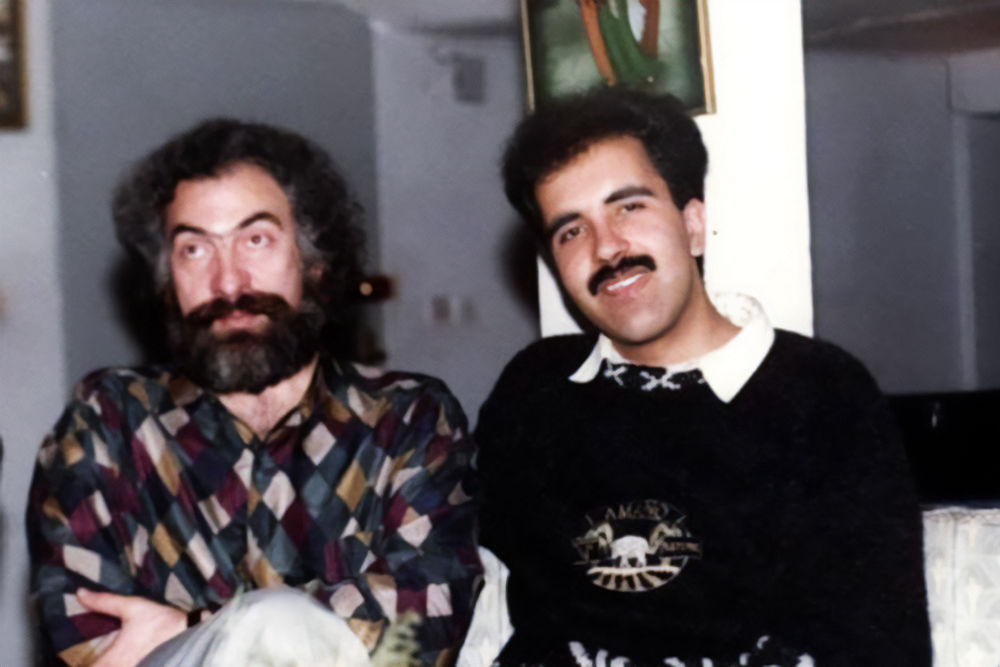 Omid Sayareh American Iranian music Composer and Santour Player in Los Angeles