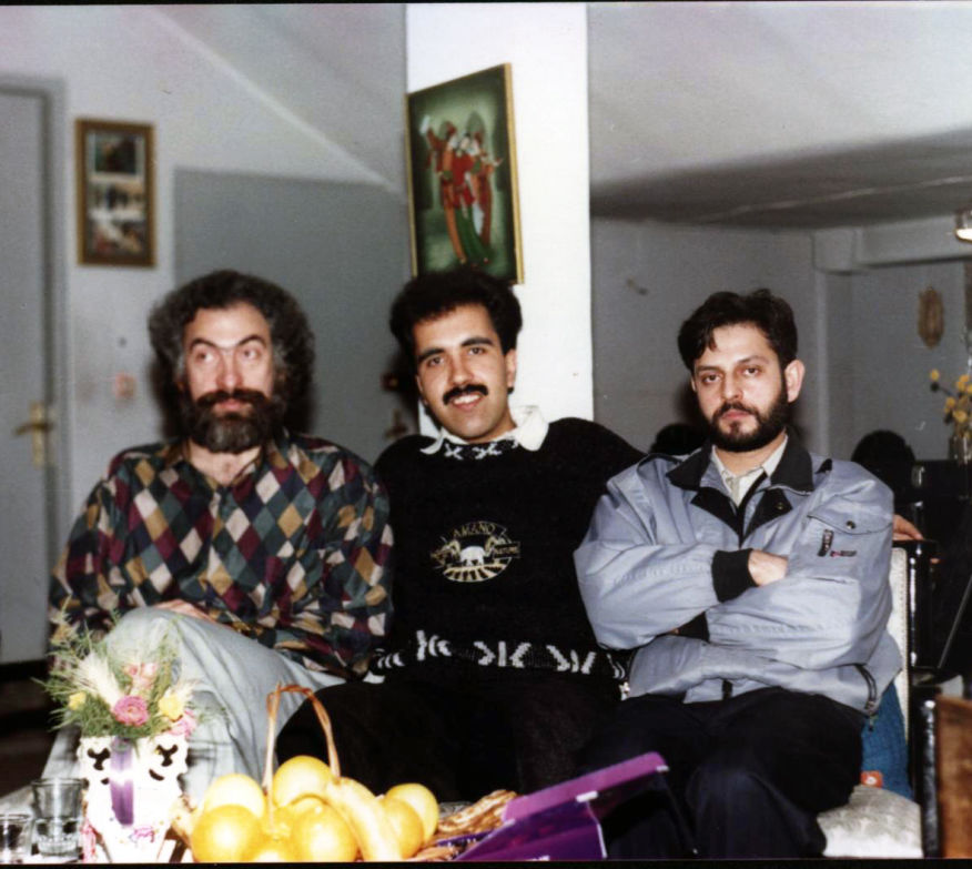 Omid Sayareh Iranian American Music Composed and Santour Player with Shahrokh singer