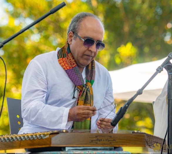 Omid Sayareh American Iranian music Composer and Santour Player in Los Angeles