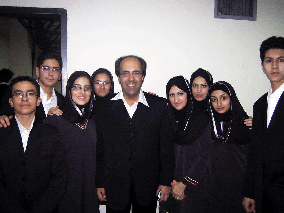 Omid Sayareh Iranian American Music Composed and Santour Player with Parviz Meshkatian